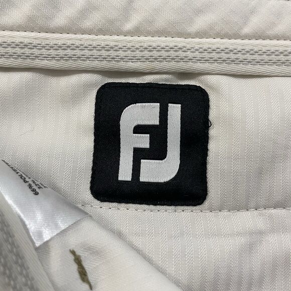 FootJoy Men's W34 x L30 Tan Straight Leg Flat Front Casual Golf Pants - Picture 6 of 9